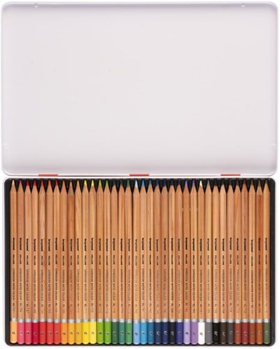 Kleurpotloden Bruynzeel aquarel Expression blik à 36 stuks assorti-2