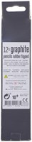 Bruynzeel grafietpotlood HB met gom set van 12 stuks-3