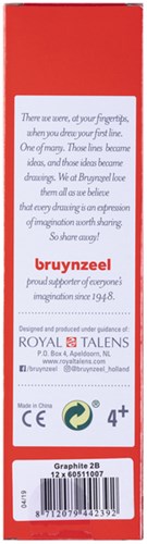Potlood Bruynzeel 1605 2B-3