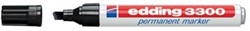 Edding stift 3300 zwart (op blister)
