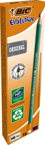 Conté potlood ECOlutions  Evolution met gum-3