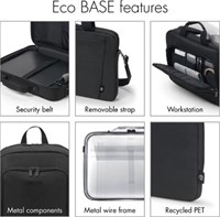 Dicota laptoptas Eco Multi Base voor laptops tot 17,3 inch zwart-2
