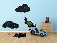 Krijtbord Securit wolk 48x29cm-3