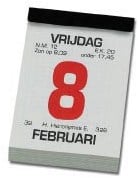 Scheurkalender Huisvriend 2025-2