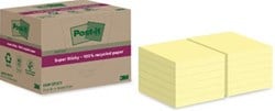 Memoblok 3M Post-it 654 RSS12CY 76x76mm geel