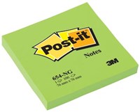 Post-it Neon Notes  76 x 76 mm groen