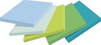 Post-it Super Sticky notes Oasis 90 vel 76 x 76 mm geassorteerde kleuren pak van 5 blokken-3