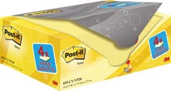 Post it voordeelpak 76 x 127 mm geel