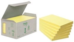 Post-it Notes gerecycled 76 x 127 mm regenboog