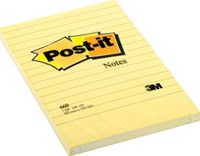 Post-it Notes gelijnd 102 x 152 mm