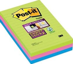 Post-it Super Sticky Notes 102 x 152 mm