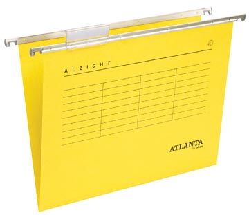 Atlanta hangmappen Alzicht Spectrum A4 formaat, V-bodem, geel