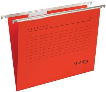 Atlanta hangmappen Alzicht Spectrum folio, V-bodem, rood