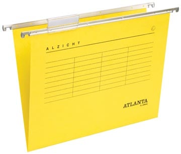 Atlanta hangmappen Alzicht Spectrum ft folio, V-bodem, geel
