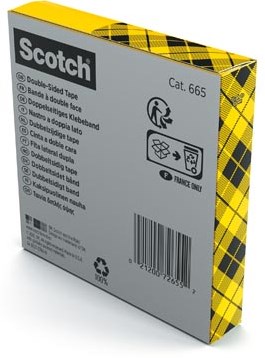 Scotch® dubbelzijdige plakband ft 19 mm x 33 m-3