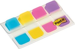 Post-it index Strong 158 x 381 mm blister met 4 kleuren 10 tabs per kleur