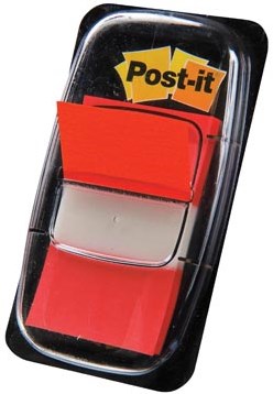 Post-It Index 244 x 432mm standaard rood