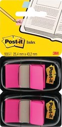 Post-It Index standaard Duo Pack 254 x 432 mm 50 tabs per dispenser