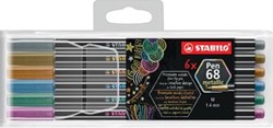 Fineliner STABILO point 88 Zebrui etui à 20 kleuren