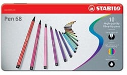 Stabilo Viltstift Pen 68 10 stiften