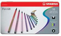Stabilo Viltstift Pen 68 10 stiften