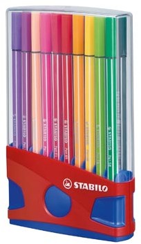 Stabilo viltstift Pen 68 Colorparade-2