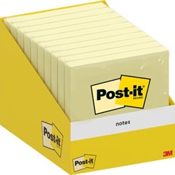 Post-it Notes 100 vel 76 x 76 mm kanariegeel (canary yellow)