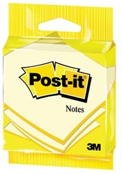Post it notes 76x76mm geel Flowpack