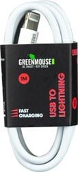 iPhone kabel USB A naar Lightning 1 meter wit Green Mouse