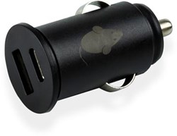Autolader USB C en USB A zwart Green Mouse