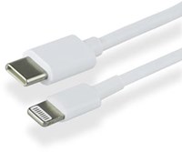 iPhone kabel 2 meter wit USB C naar Lightning Green Mouse-2