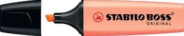Stabilo Boss Original markeerstift pasteloranje