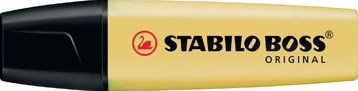 Stabilo Boss Original markeerstift pastelgeel-2