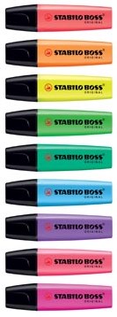 Markeerstift Stabilo Boss geel-2