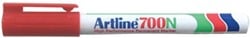 Permanent marker Artline 700 rood