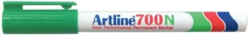 Permanent marker Artline 700 groen