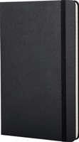 Notitieboek harde kaft 9 x 14 cm gelijnd zwart Moleskine notitieboek 192 bladzijden-2
