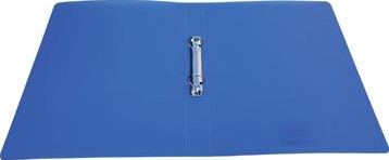 Alpha ringmap voor A4 uit Pp 2 ringen van 25 mm transparant blauw-2