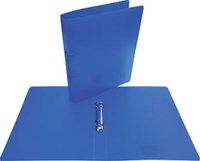 Alpha ringmap voor A4 uit Pp 2 ringen van 25 mm transparant blauw-3