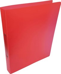 Alpha ringmap voor A4 uit Pp 2 ringen van 25 mm transparant rood