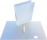 Alpha ringmap voor A4 uit Pp 2 ringen van 25 mm transparant wit-3