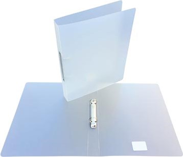 Alpha ringmap voor A4 uit Pp 2 ringen van 25 mm transparant wit-3
