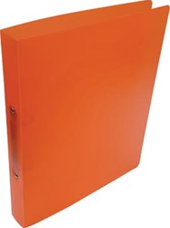 Alpha ringmap voor A4 uit Pp 2 ringen van 25 mm transparant oranje