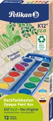 Pelikan verfdoos 12 kleuren Eco