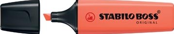 Markeerstift STABILO Boss Original 70/140 pastel zacht koraal rood-2