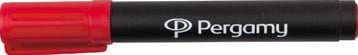 Pergamy permanent marker met ronde punt, rood