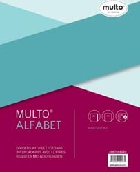 Multo tabbladen A-Z