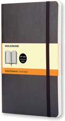 Moleskine Notitieboek A6 Gelinieerd Zwart Soepele Cover 192 Bladzijden