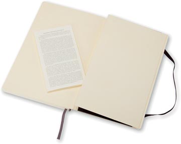 Moleskine Notitieboek Zwart 9 x 14 cm Blanco Soepele Cover-3