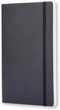 Moleskine notitieboek 13 x 21 cm blanco zwart-2